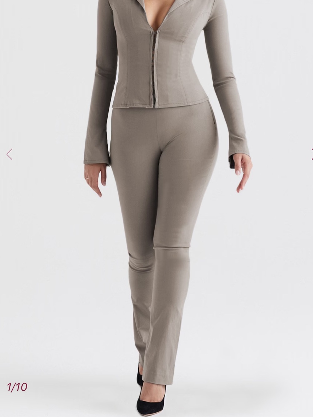House of CB laurel high waisted trousers